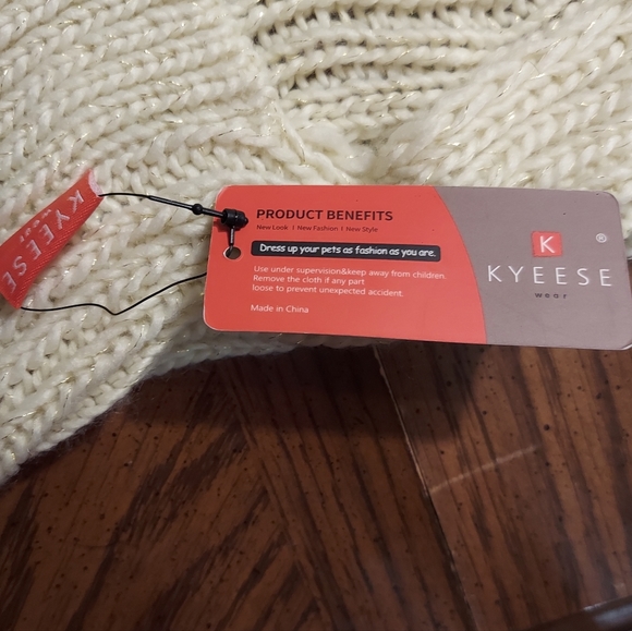 Kyeese Wear Turtleneck Cable Knit XL dog sweater - Picture 4 of 7